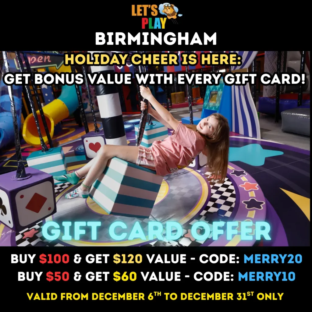 Let's Play - Birmingham Merry Promo Gift Card