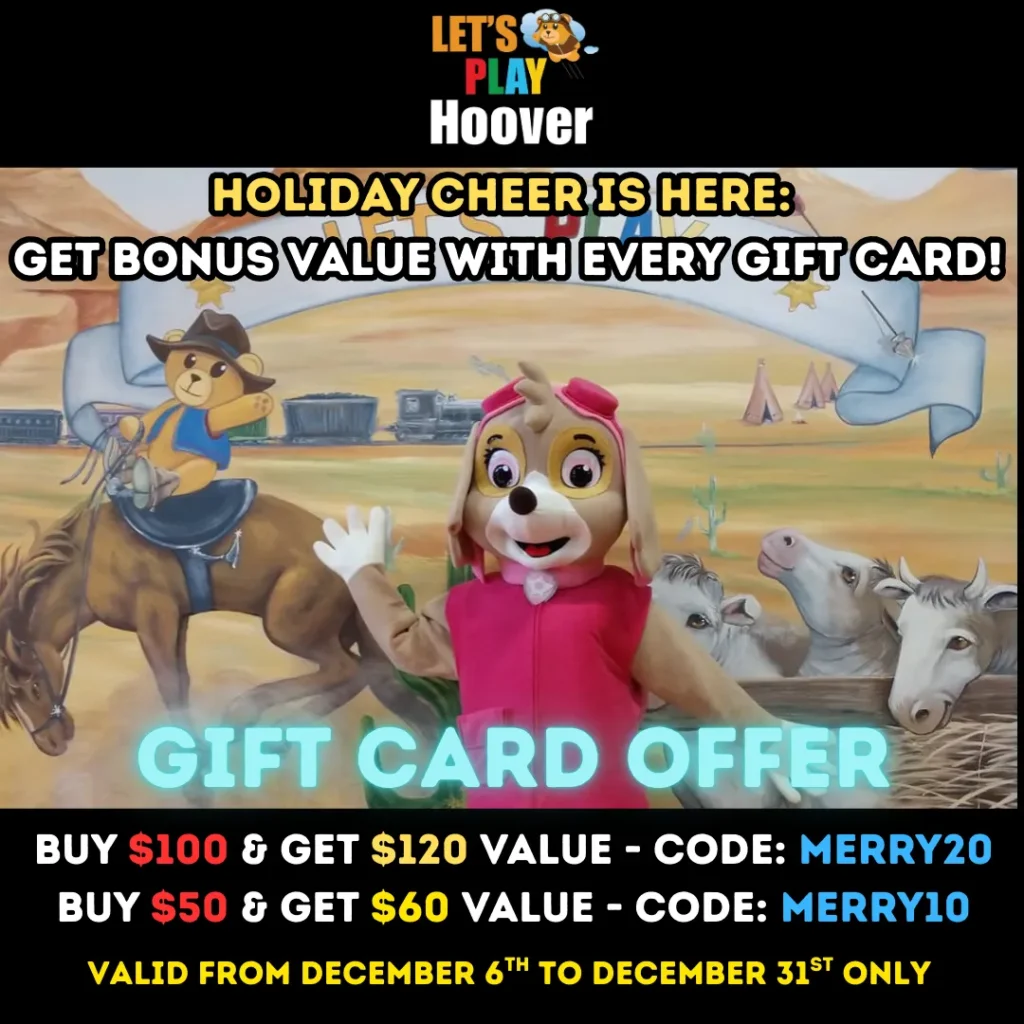 Let's Play - Huntsville Merry Promo Gift Card