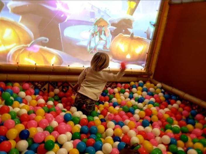 digital ball wall team building activities for kids in hoover